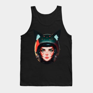 Black Cat vintage 3 Tank Top